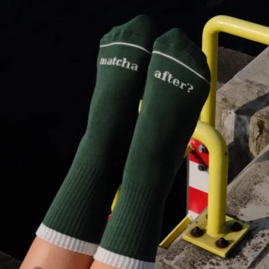 Pilates Crew Socks 